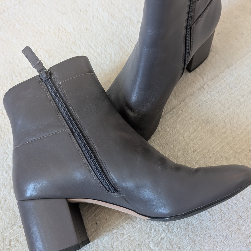 Cole Haan Charcoal Ankle Boots
